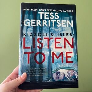 📚 4/25$ 📚 Listen to Me by Tess Gerritsen Thriller Book